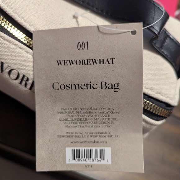 WeWoreWhat Cream Cosmetic Bag - Picture 7 of 7